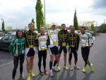 Echauffement duathlon Douai 2009