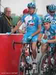 concentration sur la ligne de d�part au Championnat de France 
