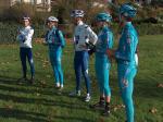 Thierry donne les derniers conseils sous le regard des 4 PRO