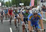 Arriv�e du peloton