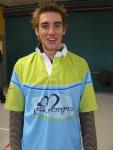 Vincent et la maillot du XV de Morgane