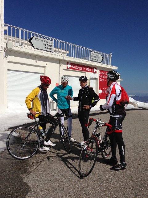 Jeff au Ventoux